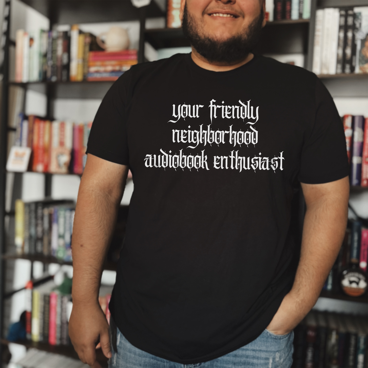 Your Friendly Neighborhood Audiobook Enthusiast T-Shirt