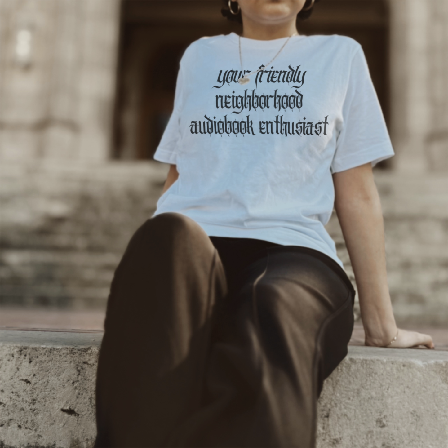 Your Friendly Neighborhood Audiobook Enthusiast T-Shirt